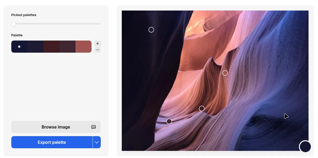 Membuat Color Pallete dari Gambar