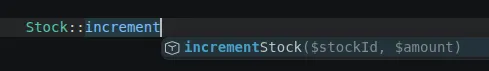 Facade autocomplete
