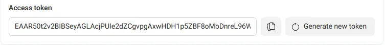 Whatsapp Token